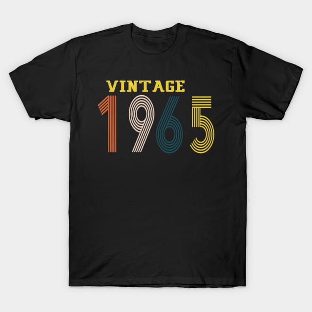 1965 vintage retro year T-Shirt by Yoda